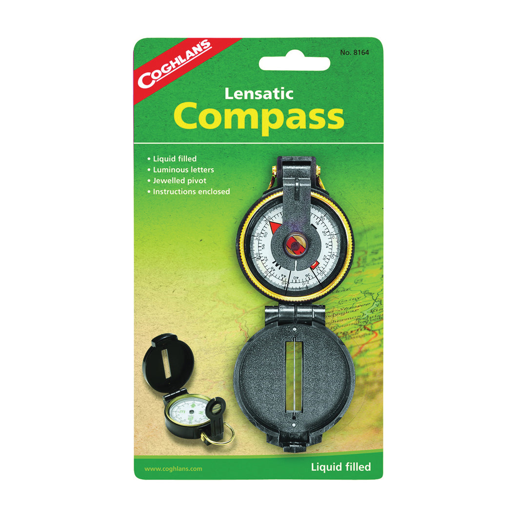 COGHLAN'S 8164 Lensatic Compass, Plastic