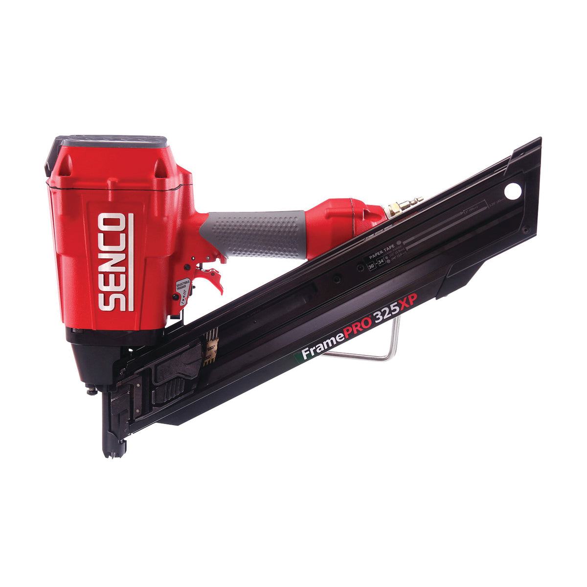SENCO 4Z0101N Framing Nailer, 83 Magazine, 34 deg Collation, Paper Tape Collation, 5.2 cfm/Shot Air