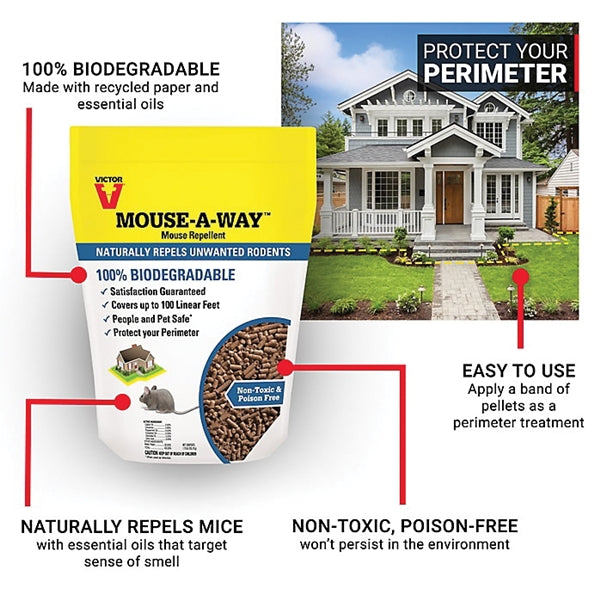 Victor Mouse-A-Way M806 Animal Repellent Bag