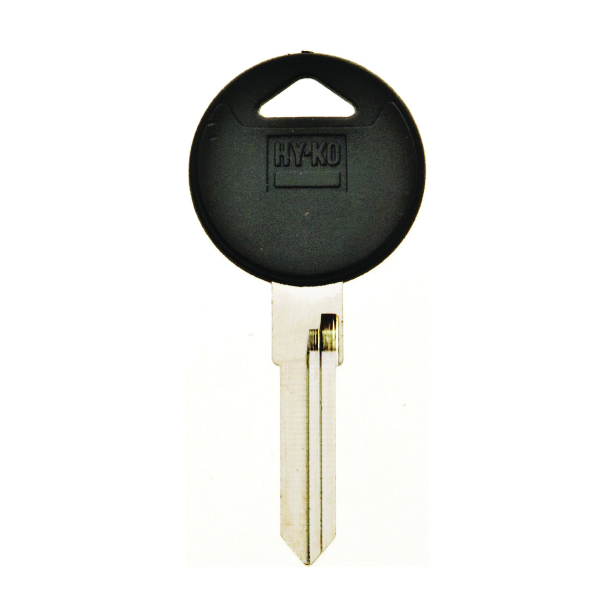HY-KO 12005VW37 Automotive Key Blank, Brass/Plastic, Nickel, For: Volkswagen Vehicle Locks