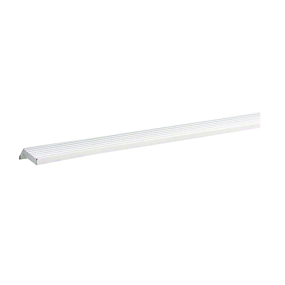 M-D 87684 Garage Door Seal, 2 in W, 3/8 in Thick, 7 ft L, Vinyl, White