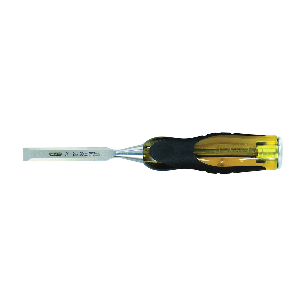STANLEY 16-975 Chisel, 1/2 in Tip, 9 in OAL, Chrome Carbon Alloy Steel Blade, Ergonomic Handle