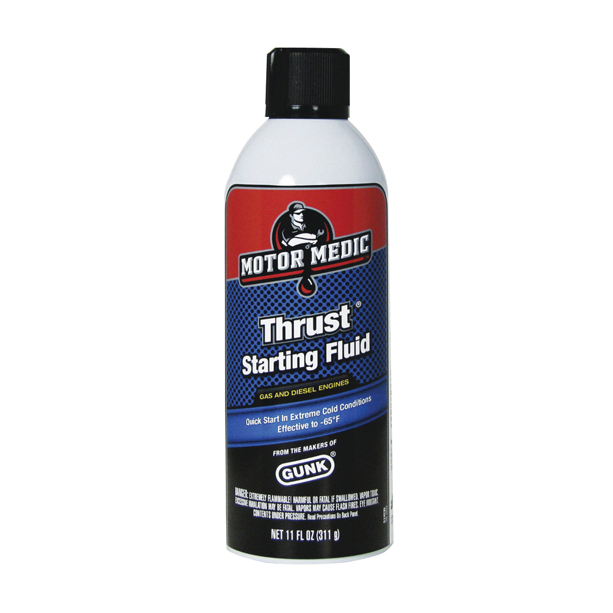 MOTOR MEDIC M3815 Starting Fluid, 11 oz Aerosol Can