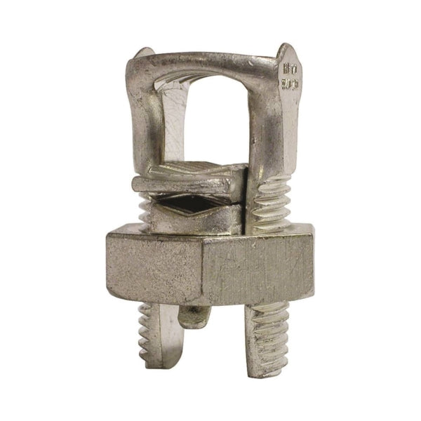 GB GAK-2 Split Bolt Connector, 10 to 4/0 AWG Wire, Aluminum, Silver