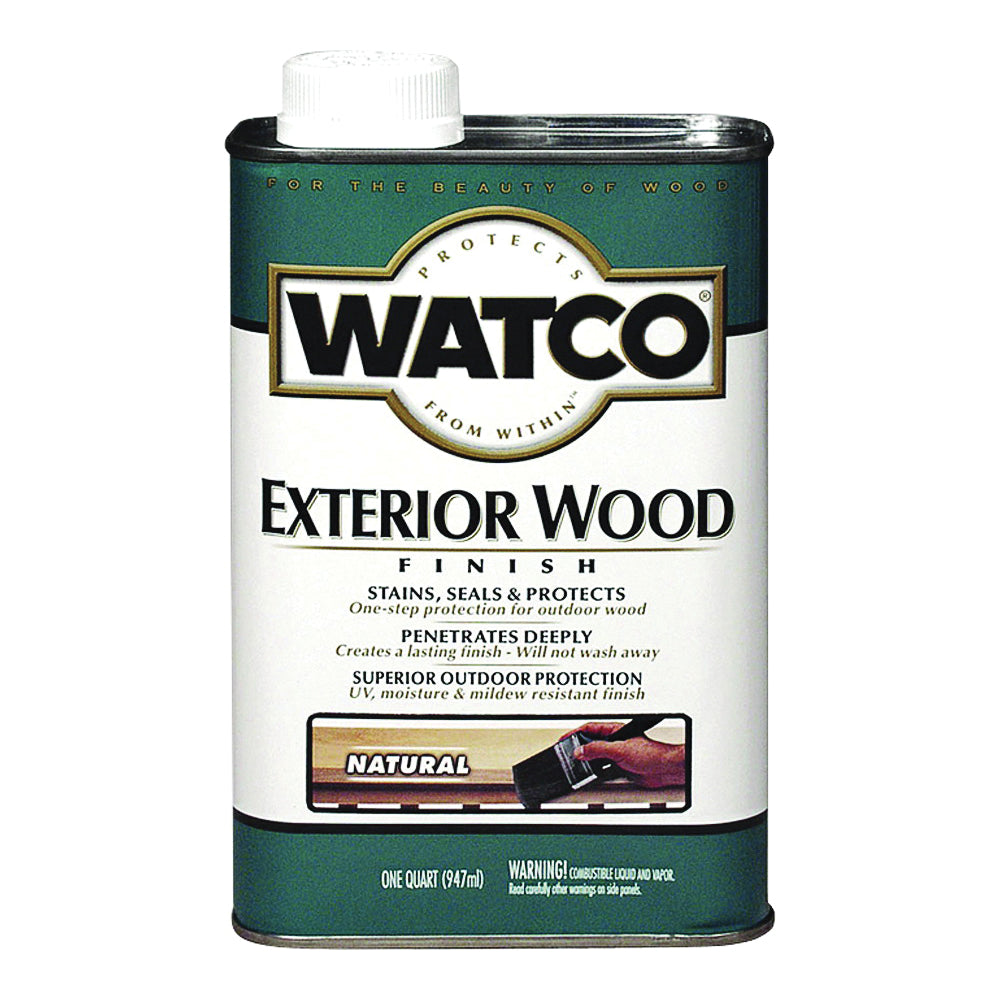 WATCO 67741 Wood Finish, Natural, Liquid, 1 qt, Can
