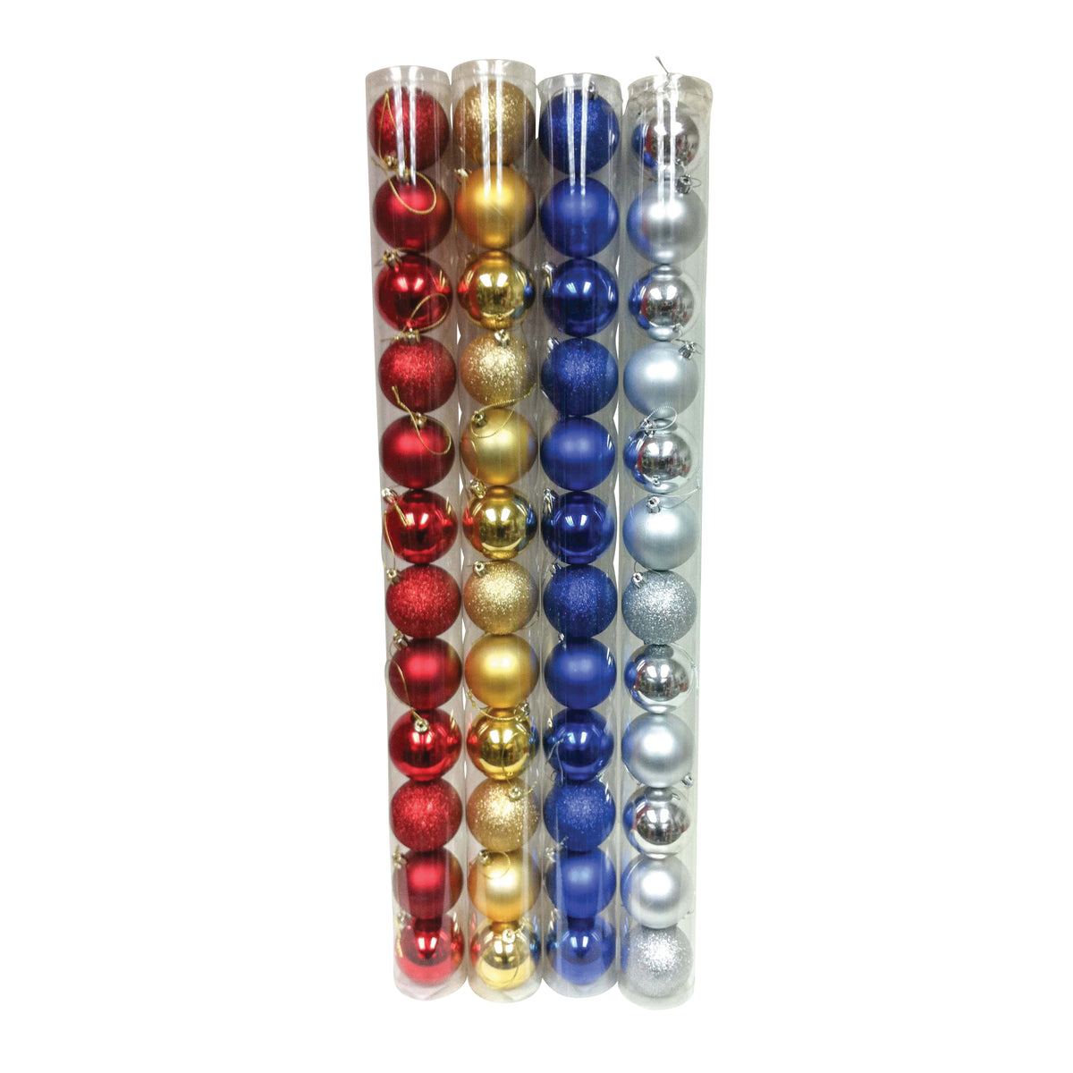 Santas Forest 99853 Tube Ornament, 60 mm H, Assorted