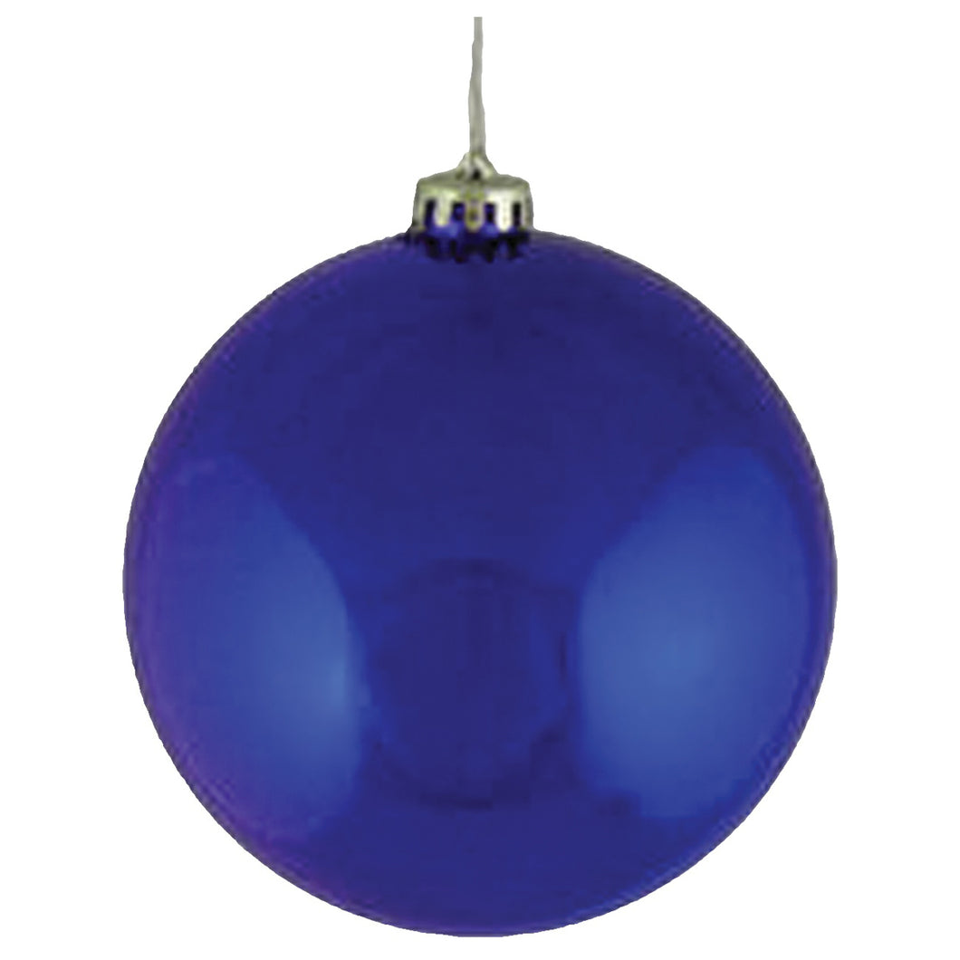 Hometown Holidays 99201 Christmas Ball Ornament, 150 mm H, Plastic, Assorted