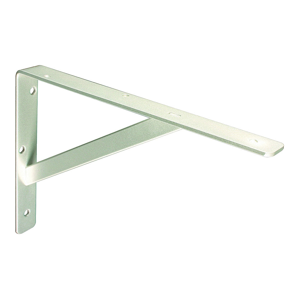 Knape &amp; Vogt 208 TI 550 Shelf L-Bracket, 22 in L, Steel, Titanium