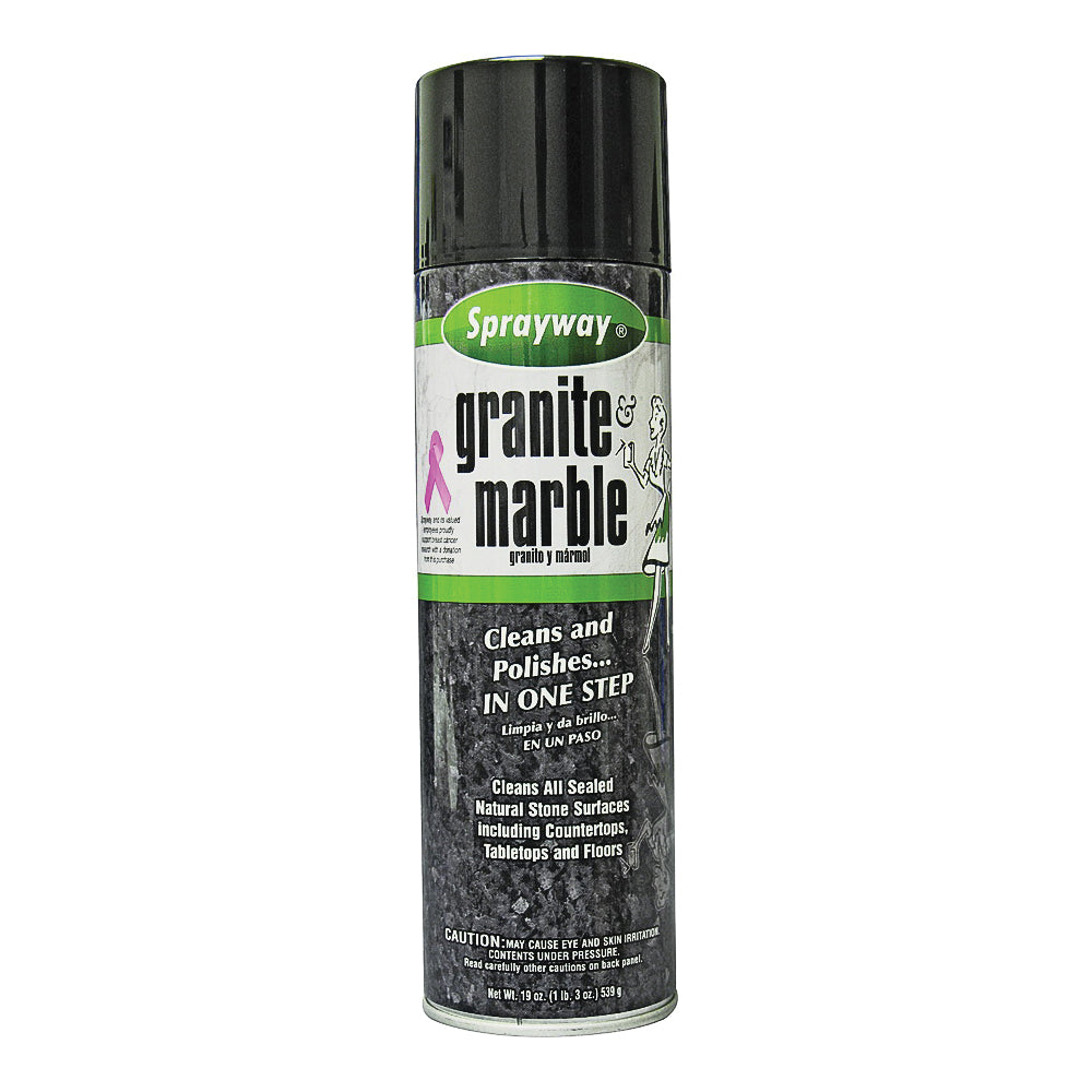 Sprayway SW702RETAIL Granite and Marble Cleaner, 19 oz