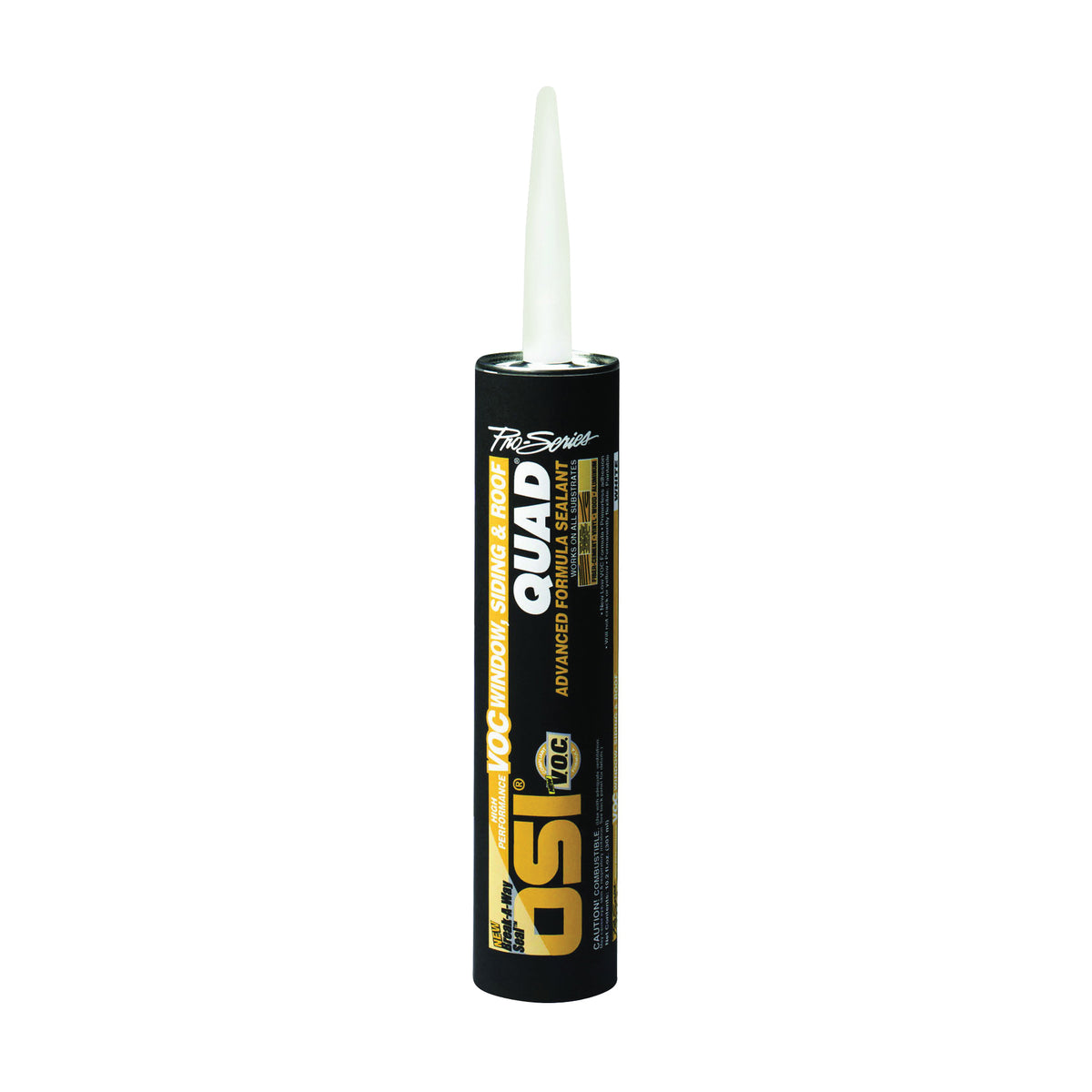 OSI 1637196 Advanced Formula Sealant, Bronze 219, 7 days Curing, 20 to 100 deg F, 10 oz Cartridge