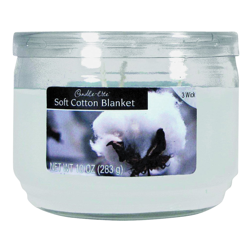 CANDLE-LITE 1879250 Scented Candle, White Candle