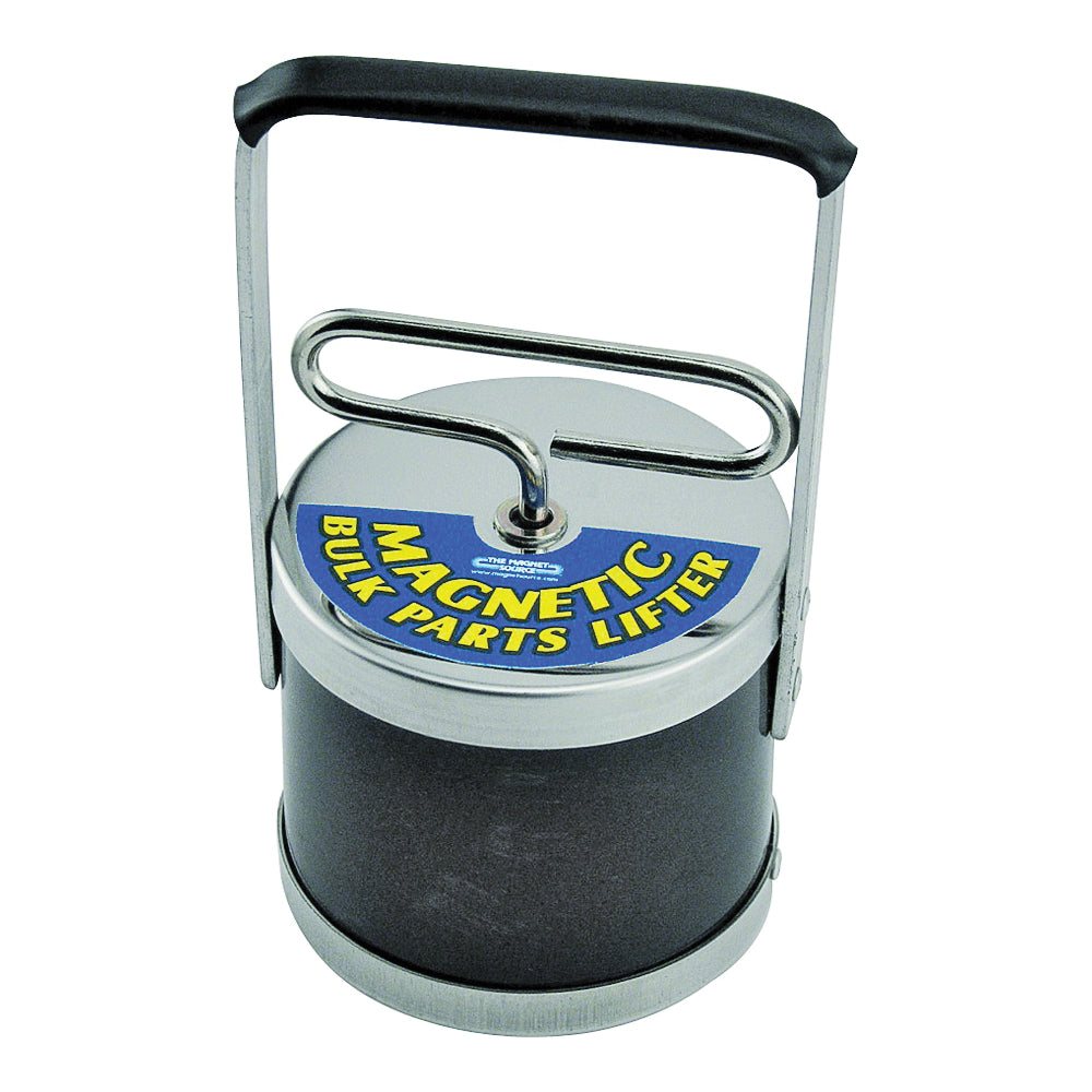 Magnet Source 07540/07252 Magnetic Bulk Part Lifter, 3-1/2 in Dia, 6-3/4 in L, 3.2 in H
