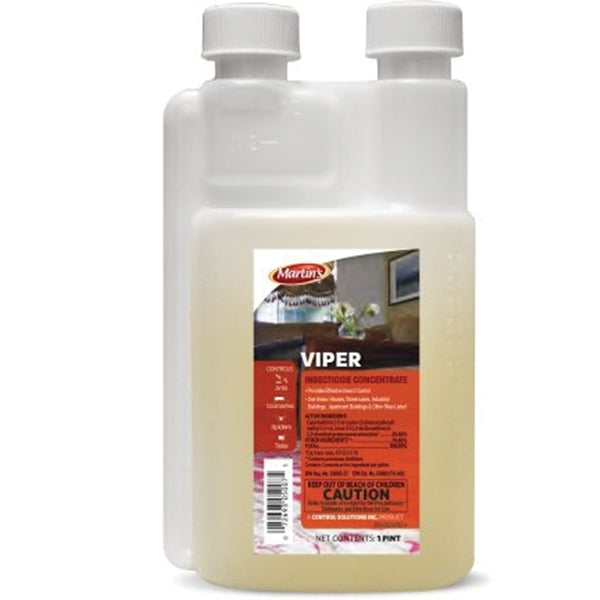 Martin's 82005007 Viper Insecticide Concentrate, Liquid, Spray Application, Indoor/Outdoor, 1 pt