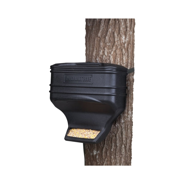 MOULTRIE MFG-13104 Deer Feeder, 40 lb Hopper, Plastic, Black