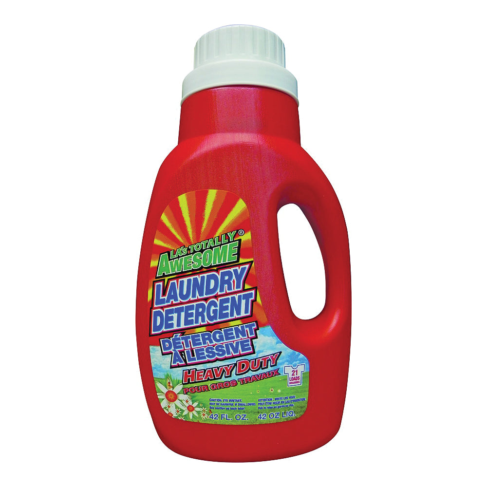 LA&#39;s TOTALLY AWESOME 227 Laundry Detergent, 42 oz Jug, Liquid, Original