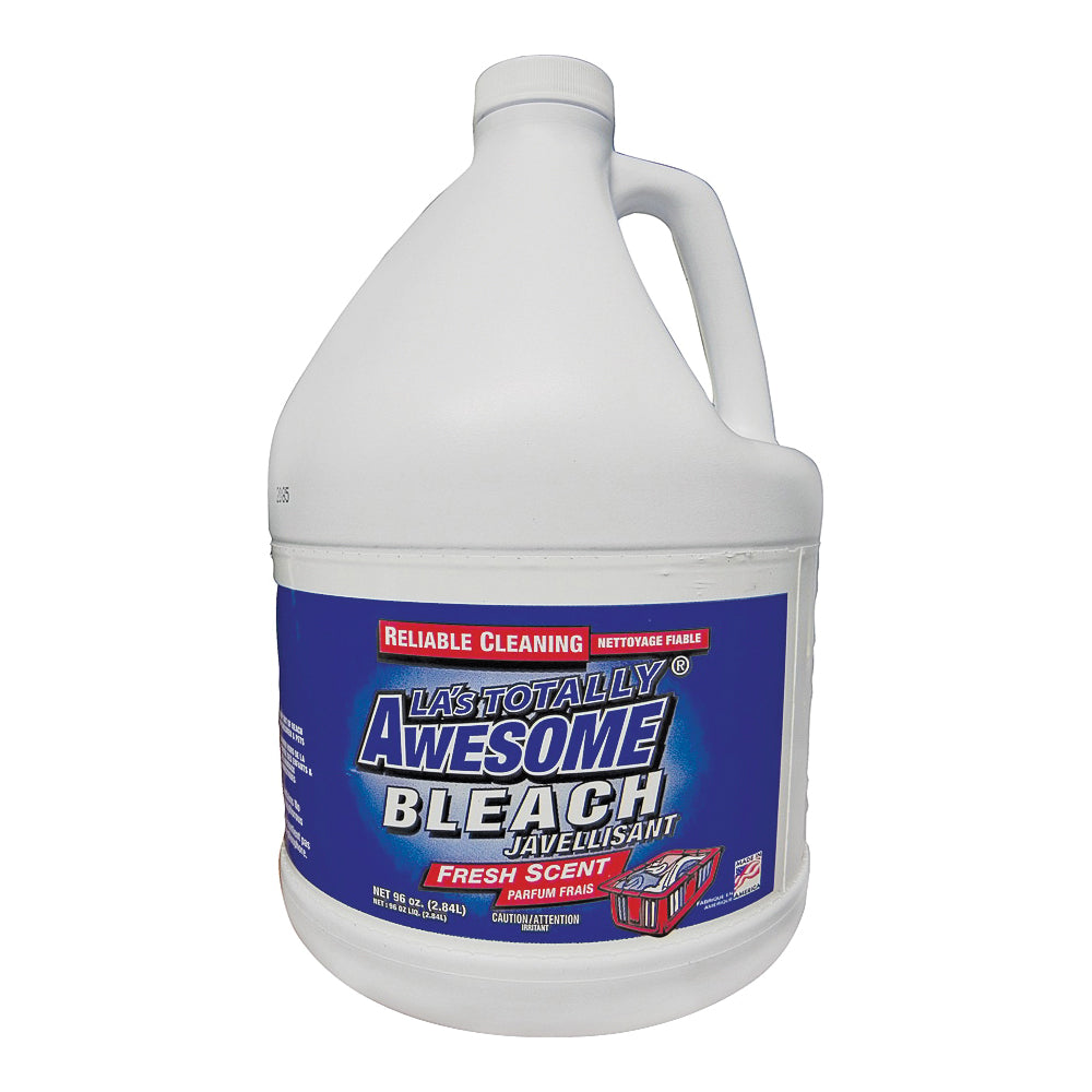 LA&#39;s TOTALLY AWESOME 094 Bleach, 96 oz Bottle, Liquid, Fresh Floral