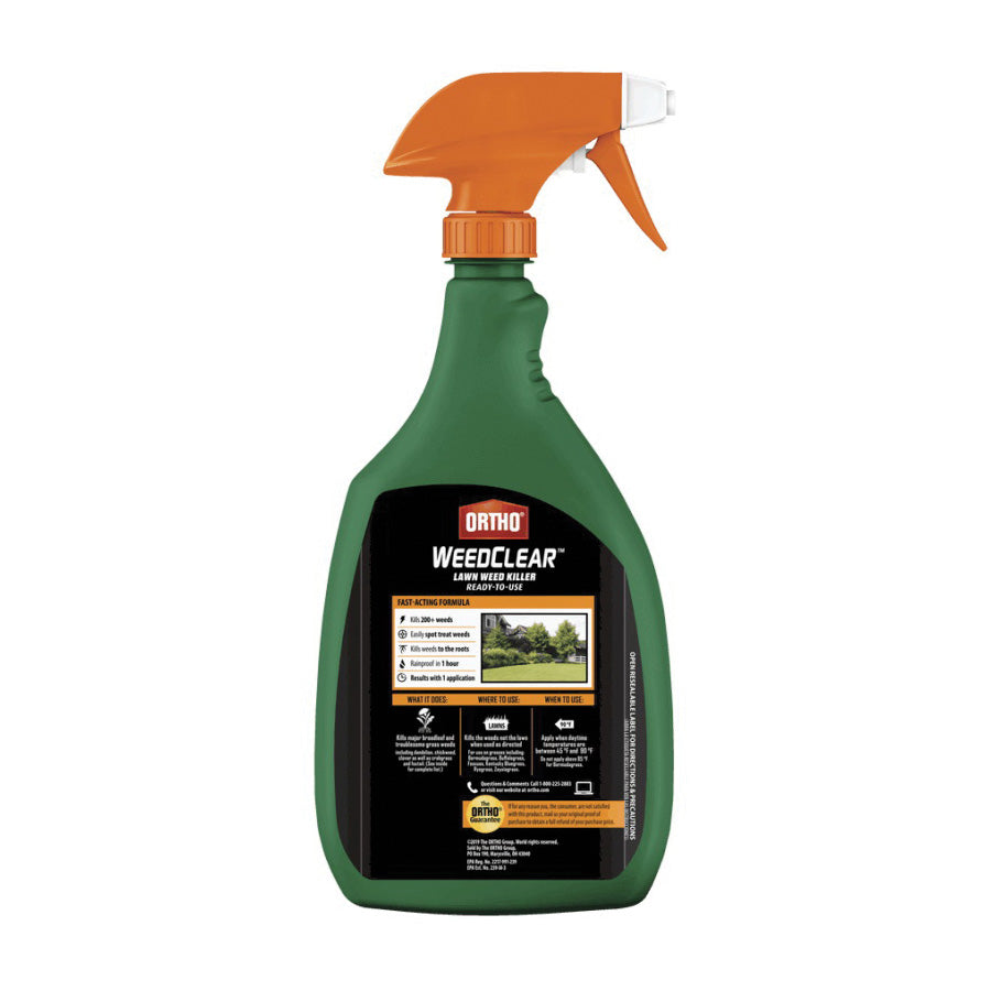 Ortho WEEDCLEAR 0447705 Weed Killer, Liquid, 24 oz Bottle