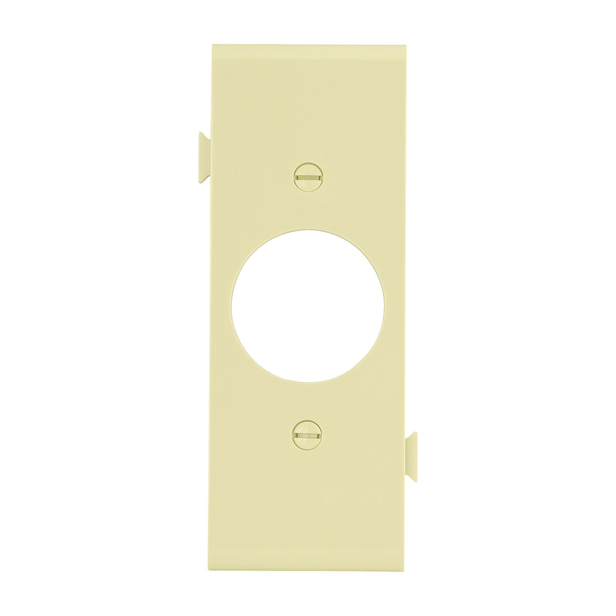 Eaton Wiring Devices STC7V Sectional Wallplate, 4-1/2 in L, 2-3/4 in W, 1 -Gang, Polycarbonate, Ivory, High-Gloss