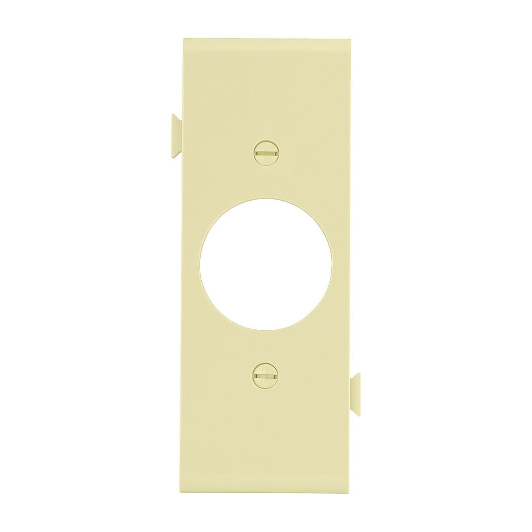 Eaton Wiring Devices STC7V Sectional Wallplate, 4-1/2 in L, 2-3/4 in W, 1 -Gang, Polycarbonate, Ivory, High-Gloss