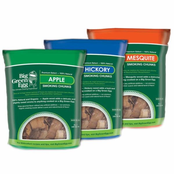 Big Green Egg 114617 Chunk, Wood, 549 cu-in Bag