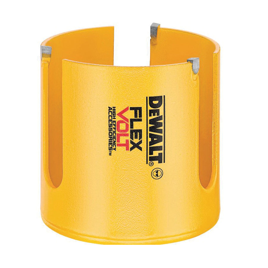 DeWALT FLEXVOLT DWAFV0138 Hole Saw, 2-1/4 in D Cutting, 3 TPI, Carbide Cutting Edge