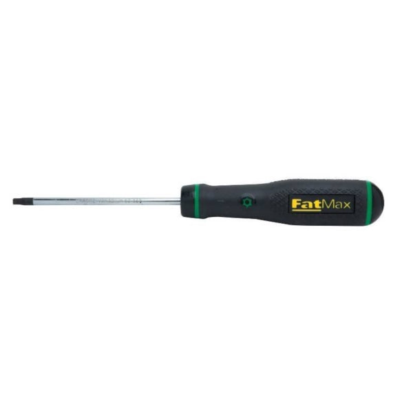 STANLEY 62-565 Screwdriver, T20 Drive, Torx Drive, 9 in OAL, 4 in L Shank, Bi-Material Handle, Tri-Lobular Handle