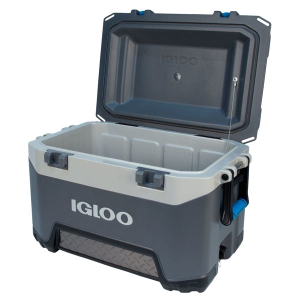 IGLOO BMX 00049783 Cooler, Plastic, Carbonite Blue/Carbonite Gray, 5 days Ice Retention