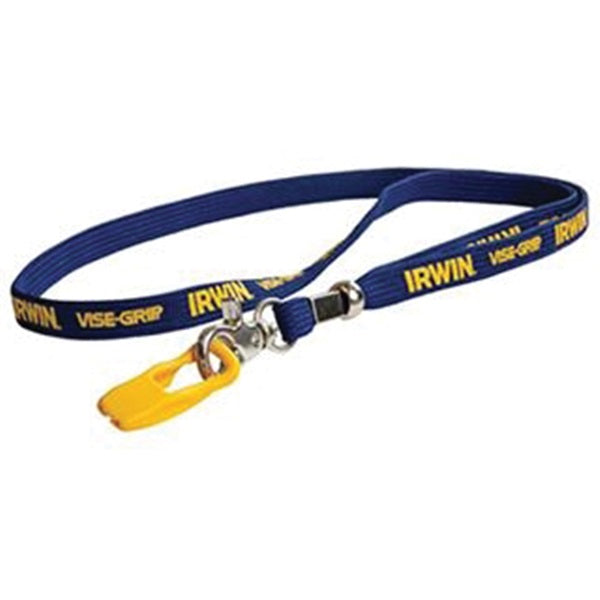 IRWIN 1902422 Integrated Performance Tool Lanyard, 19 in L, 50 lb Working Load, Nylon Line, Blue, Loop End Fitting