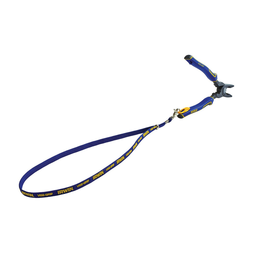 IRWIN 1902422 Integrated Performance Tool Lanyard, 19 in L, 50 lb Working Load, Nylon Line, Blue, Loop End Fitting