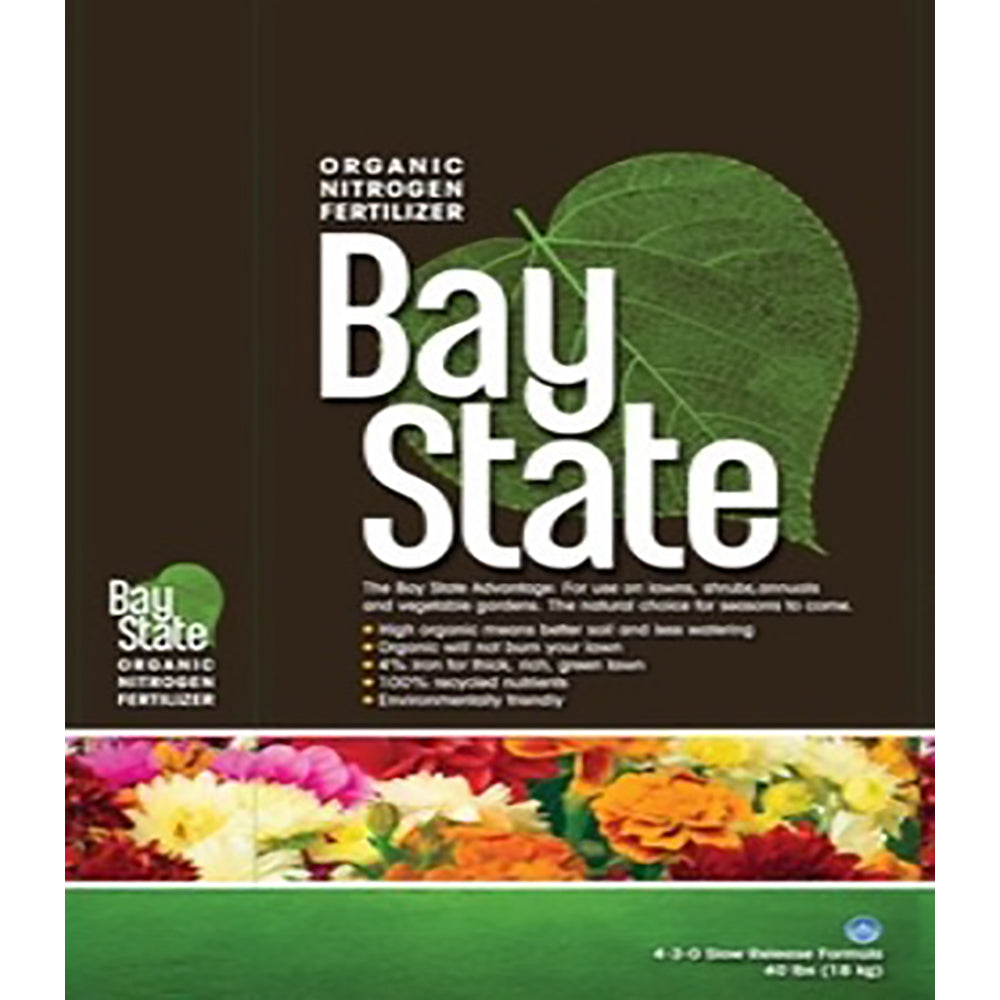 40LB Bay State Fertilizer *Compare to Milorganite*