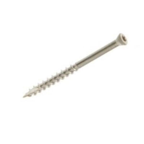 Grip-Rite PrimeGuard Max MAXS62786 Screw, #7 Thread, Coarse Thread, Trim Head, Star Drive, Type 17 Point, 138 PK