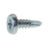 Pro-Twist PFZD7161 Screw, #7 Thread, 7/16 in L, Pan Head, Phillips Drive, Self-Drilling Point, Steel, Zinc