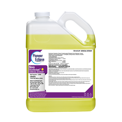 Nova Disinfectant Germicidal Detergent - 1.06 GAL (4 Liters) Lemon Scent