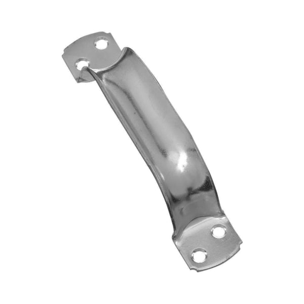 National Hardware N100-313 Door Pull, 1.38 in W, 1.82 in D, 6-3/4 in H, Steel, Zinc