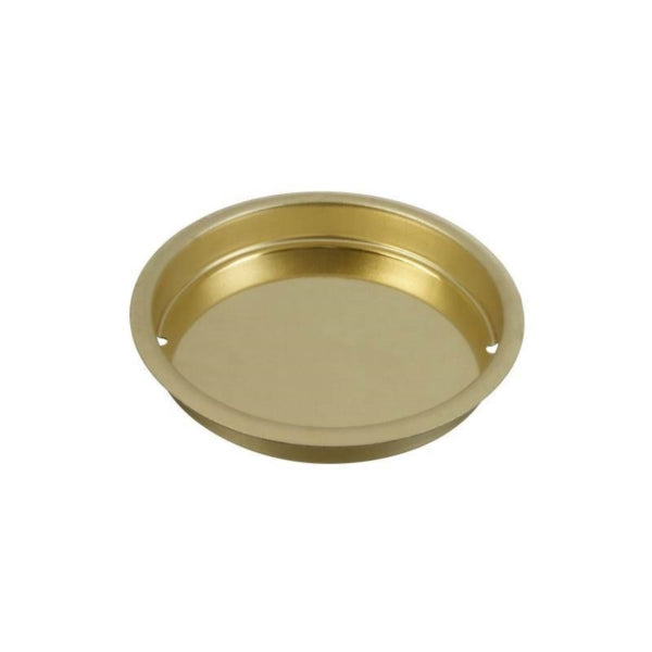 National Hardware N196-444 Door Cup Pull, Steel, Brass
