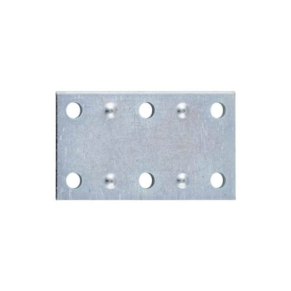 National Hardware N220-103 Mending Brace, 2-1/2 in L, 1-3/8 in W, 0.07 in Gauge, Steel, Zinc-Plated, Screw Mounting
