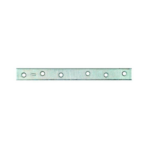 National Hardware N220-327 Mending Brace, 10 in L, 1 in W, 0.16 in Gauge, Steel, Zinc-Plated, Screw Mounting