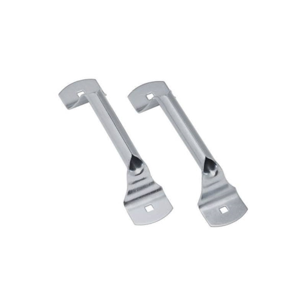 National Hardware N280-586 Door Pull, 7-1/4 in H, Galvanized Steel