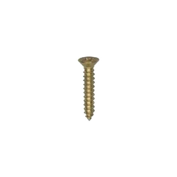 National Hardware V157S Series N281-568 Screw, Flat Head, Steel, Brass