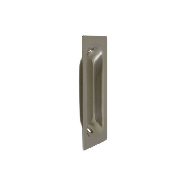 National Hardware N335-588 Door Pull, 1-3/8 in W, 3-1/4 in H, Steel, Satin Nickel