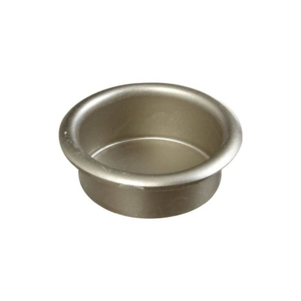 National Hardware N335-646 Door Cup Pull, Steel, Satin Nickel