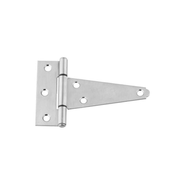 National Hardware N342-501 T-Hinge, Stainless Steel, Stainless Steel, Fixed Pin