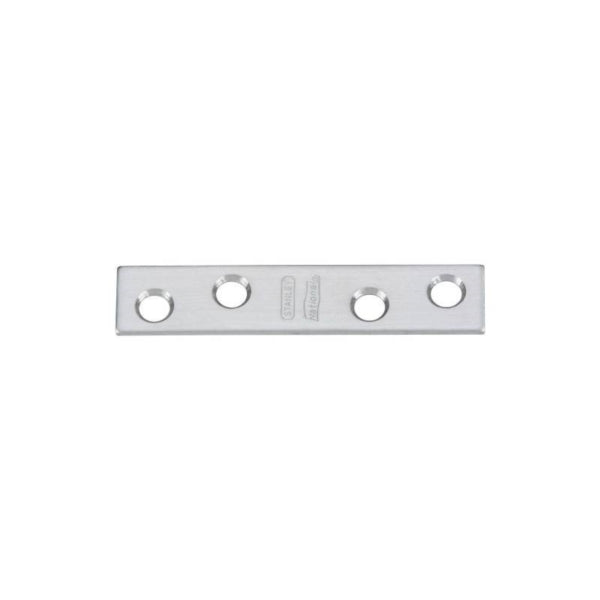 National Hardware N348-367 Mending Brace, 3 in L, 5/8 in W, Stainless Steel, Screw Mounting