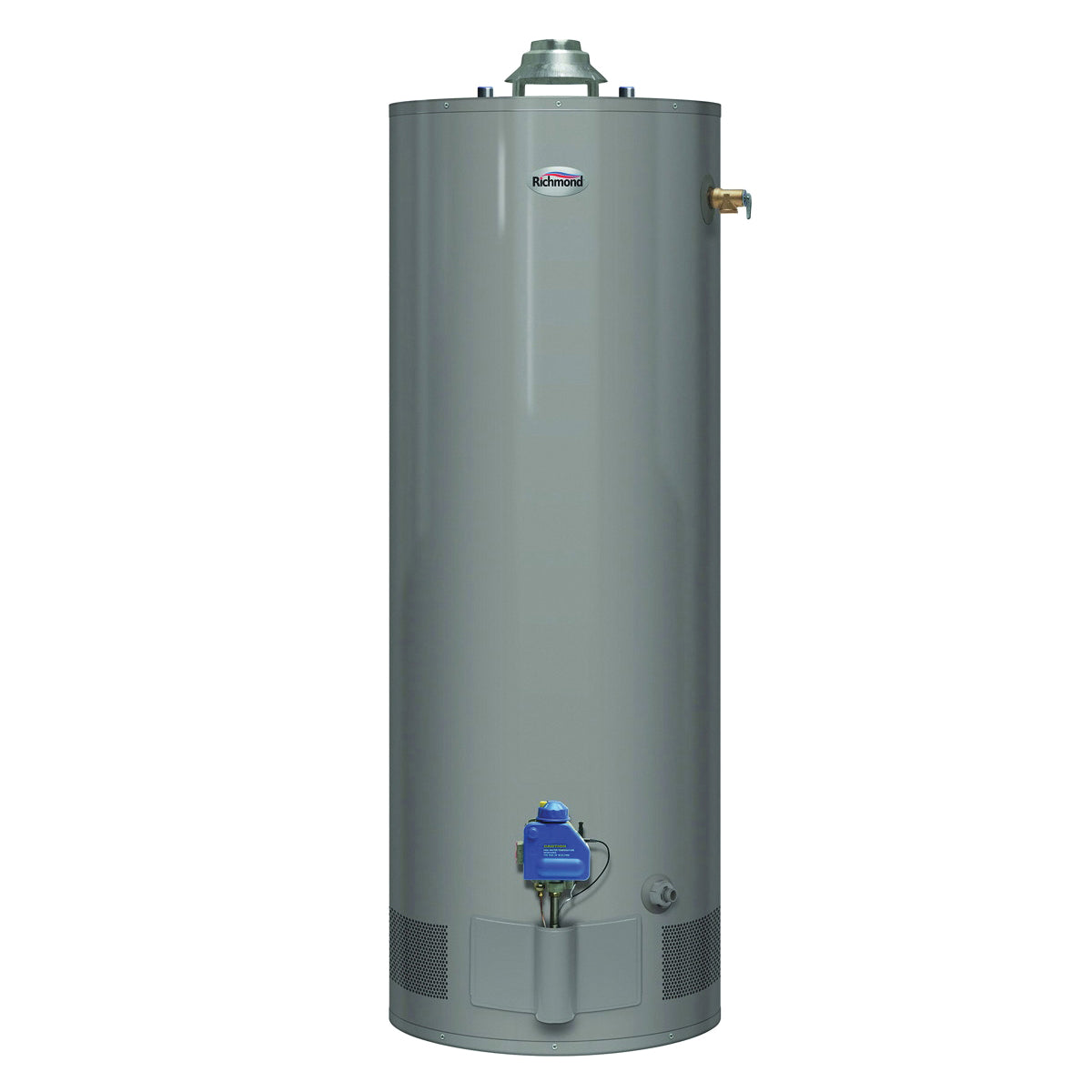Richmond Essential Series 6G30S-30F3 Gas Water Heater, Natural Gas, 30 gal Tank, 52 gph, 30000 Btu/hr BTU