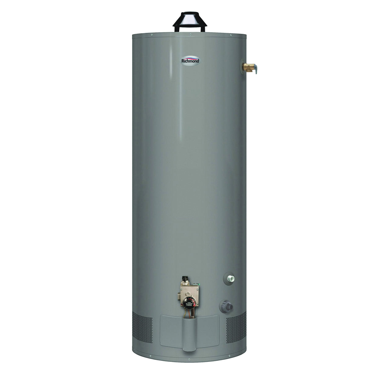 Richmond Essential Series 6V40FT3 Gas Water Heater, LP, Natural Gas, 40 gal Tank, 57 gph, 0.59 Energy Efficiency