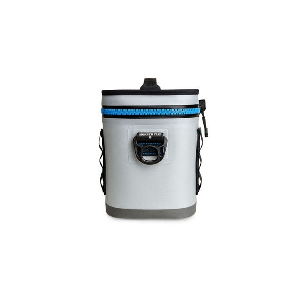 Yeti Hopper Flip 18, 18050110000, Soft Cooler, 20 Can Capacity, Dryhide Fabric, Fog Gray/Tahoe Blue