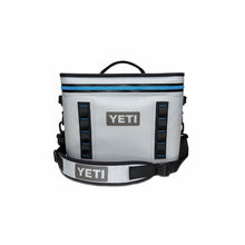 Load image into Gallery viewer, Yeti Hopper Flip 8, 18010120001, Soft Cooler, 8 Can Capacity, Dryhide Fabric,Fog Gray/Tahoe Blue
