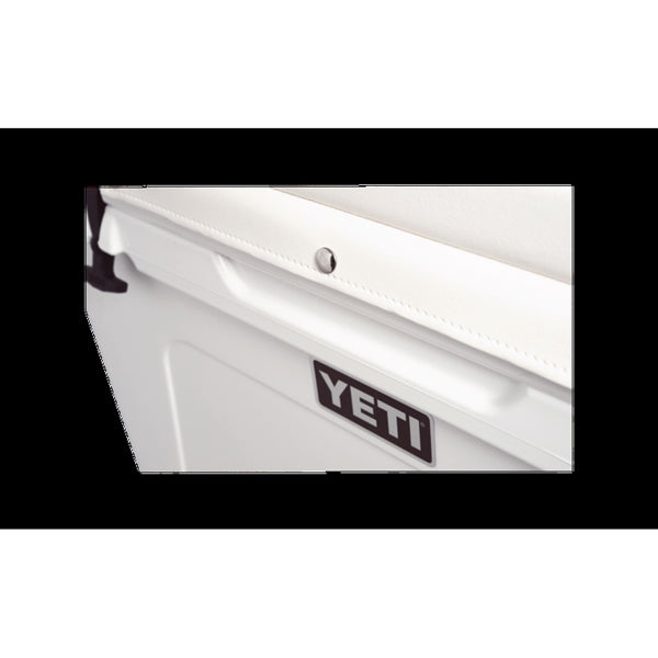 YETI Tundra CT65, Seat Cushion, Vinyl, White, For: Tundra 35 - 350 Models Hard Cooler