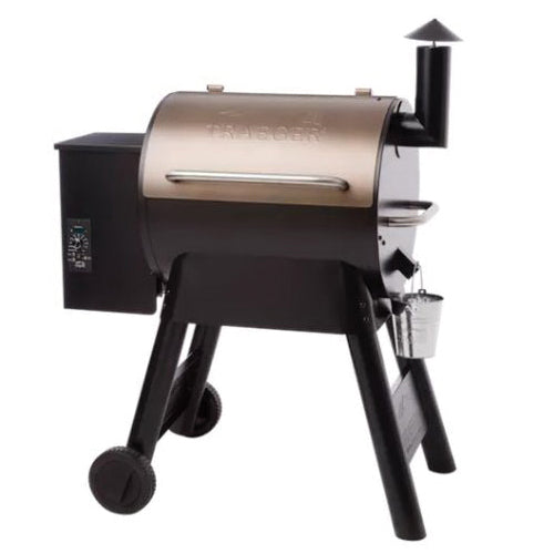 Traeger PRO 22 Series Pellet Grill, 20,000 Btu BTU, Bronze