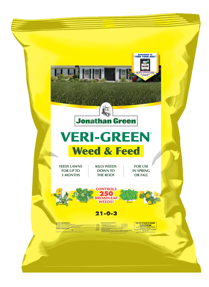 Jonathan Green Green-Up 12344 Weed and Feed Lawn Fertilizer, Granular, 5,000 SQ FT
